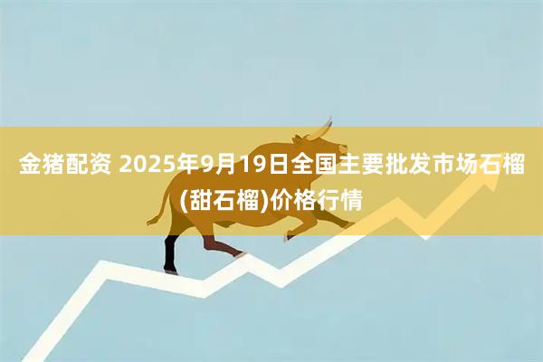 金猪配资 2025年9月19日全国主要批发市场石榴(甜石榴)价格行情