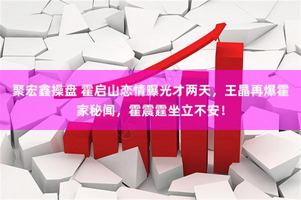 聚宏鑫操盘 霍启山恋情曝光才两天，王晶再爆霍家秘闻，霍震霆坐立不安！