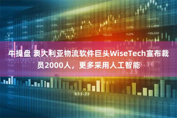 牛操盘 澳大利亚物流软件巨头WiseTech宣布裁员2000人，更多采用人工智能